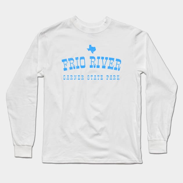 FRIO RIVER GARNER STATE PARK Long Sleeve T-Shirt by Cult Classics